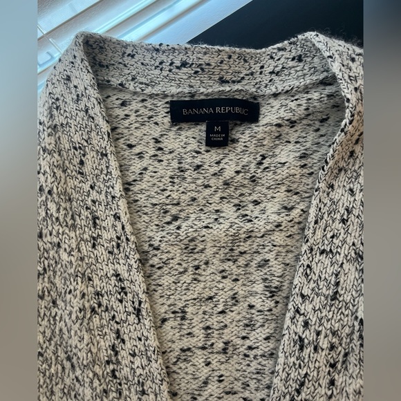 Banana Republic tunic length wool blend cardigan - Picture 4 of 5